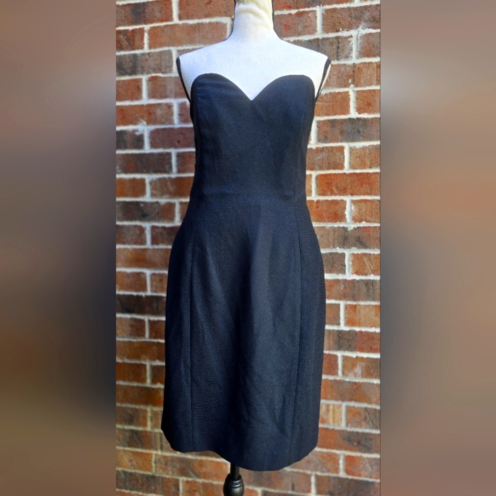 A.J. Bari  Vintage  Black Strapless Dress